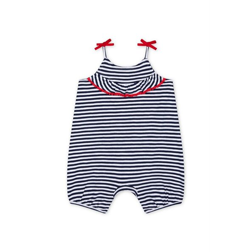 Mothercare Girls Parasol Stripe Romper