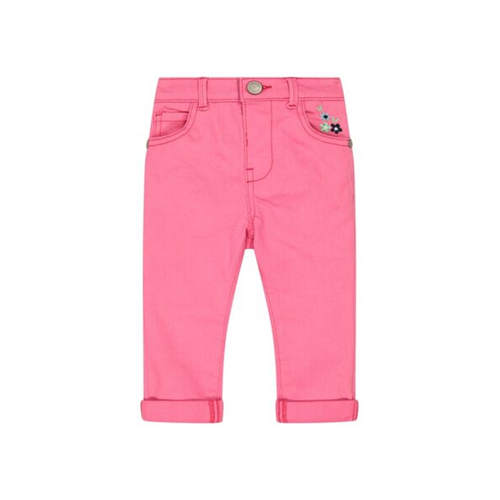 Mothercare Girls Pink Colour Horizon Boy Friend Jeans