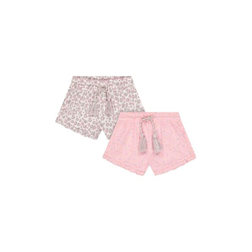 Mothercare Girls Tropical Beach Shorts 2 Pack