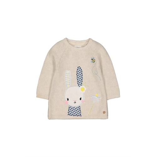 Mothercare Printed Bunny Knit Dress