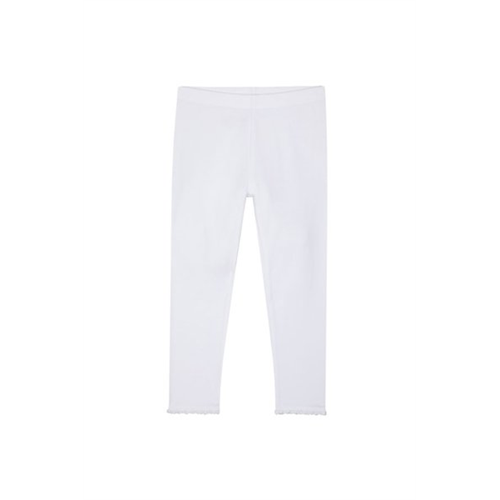 Mothercare White Crochet Frill Leggings