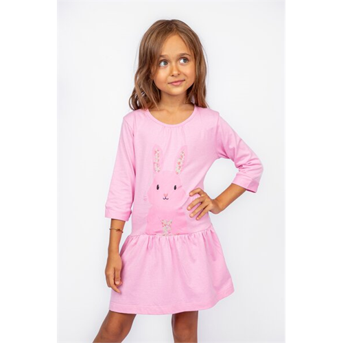 Pinkabuds Girls Pink Dress