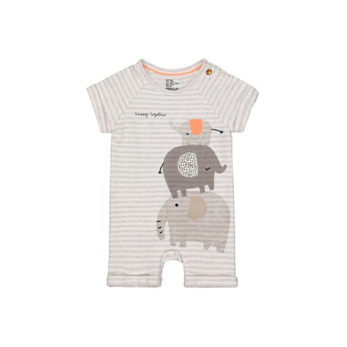 Mothercare Stripe Baby Happy Together Elephant Romper