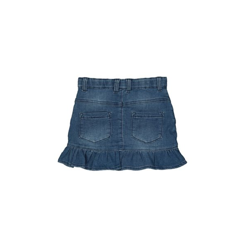 Mothercare Denim Blue Frill Mini Skirt