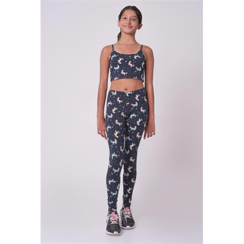 Odel Girls Activewear Unicorn Printed Tights