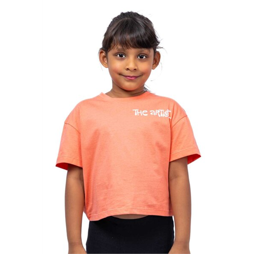 Odel Kids Girls Orange T-Shirt