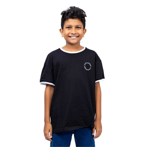 Odel Kids Unisex Black T-Shirt