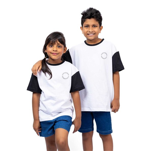 Odel Kids Unisex Black & White T-Shirt