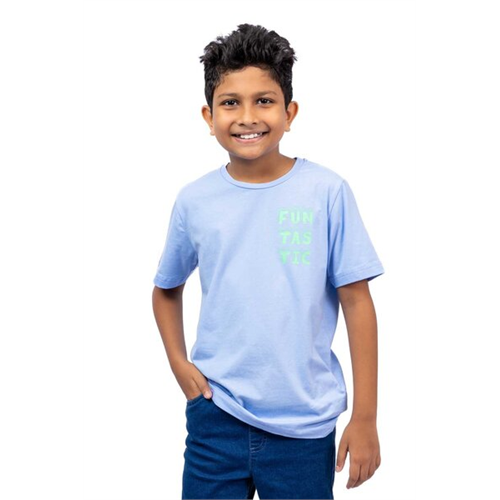 Odel Kids Unisex Pastel Blue T-Shirt