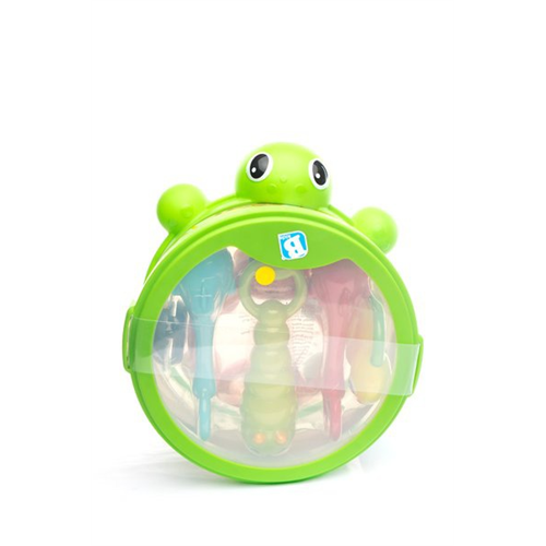 Toy Store Infantino Turtle Cover Band 8-Piece Percussion Set