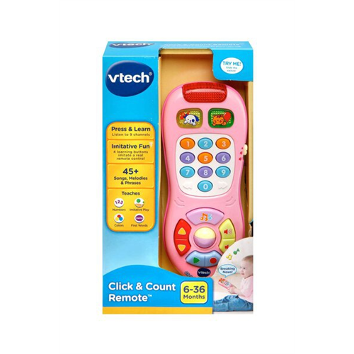 Vtech - Click & Count Remote ( Pink )