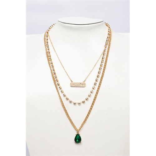 Backstage Gold Layered Necklace