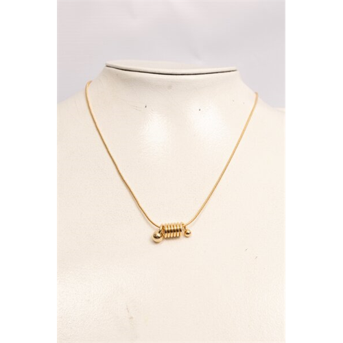 Backstage Gold Pendent Necklace
