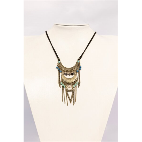 Backstage Multi Ethnic Detailed Necklace