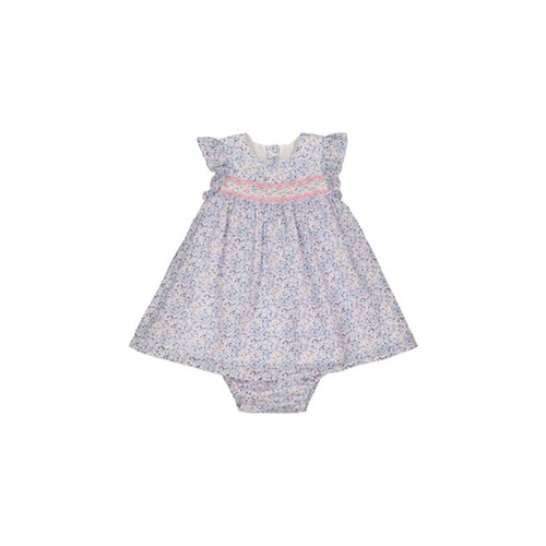 Mothercare Baby Printed Smock Dress And Bloomer Set