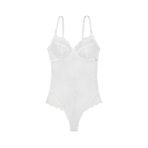 Dorina Azalea White Lace Bodysuits