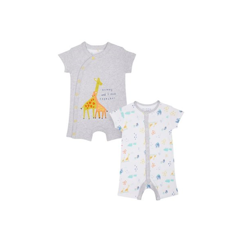 Mothercare Baby Mummy And Daddy Rompers - 2 Pack