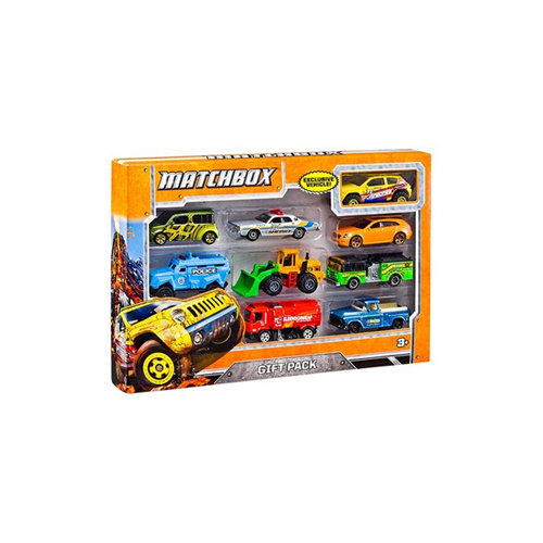 Mattel Games Matchbox Cars - 9 Pack Asst