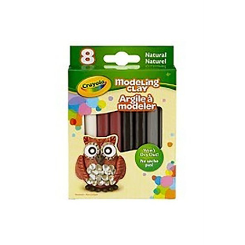 Crayola 8 Natural Colors Modeling Clay