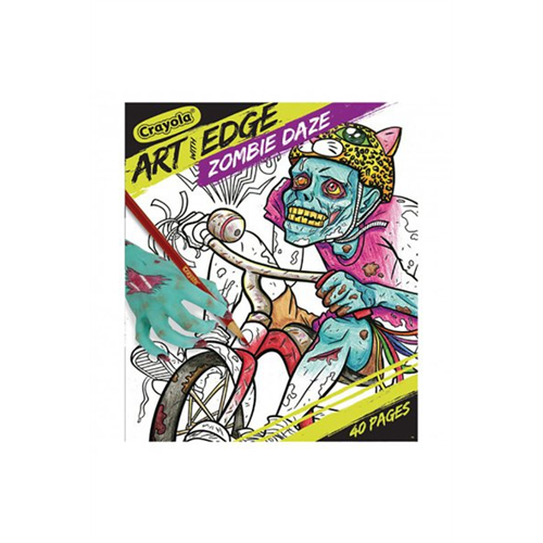 Crayola Art With Edge Zombie Daze Coloring Book