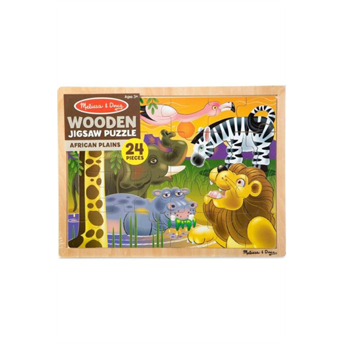 Melissa & Doug African Plains Wooden Jigsaw Puzzle Set