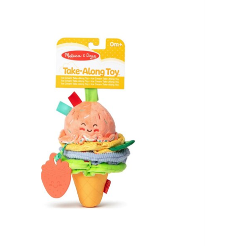 Melissa & Doug Ice Cream Take-Along Pull Toy