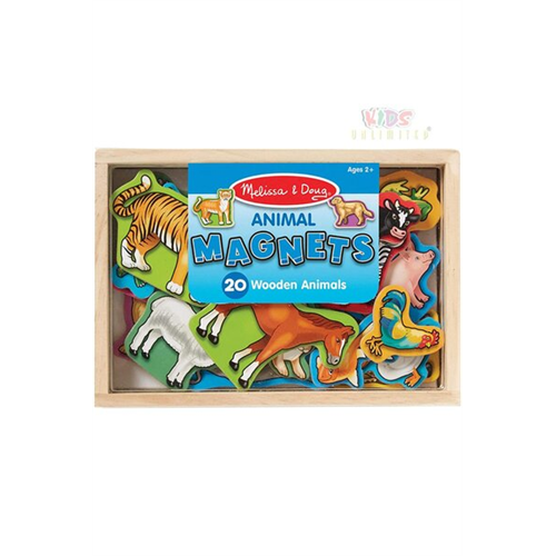 Melissa & Doug Wooden Animal Magnets Set