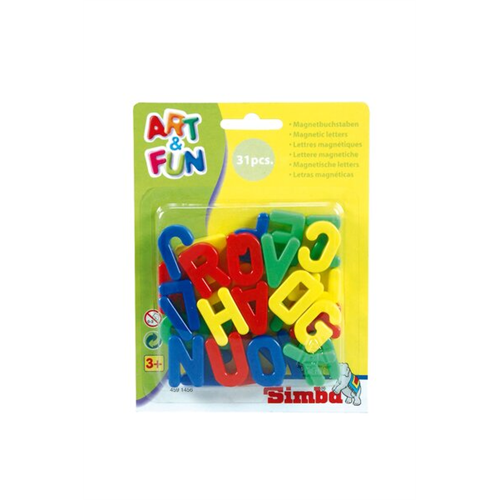 Simba - Art & Fun Magnetic Capital Letters 31/3.2Cm (R)