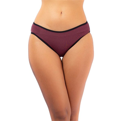 Odel Cotton Maroon Bikini