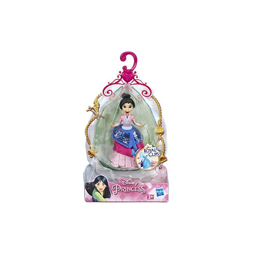 Hasbro Disney Princess Mulan Collectible Royal Small Doll With One-Clip Dress