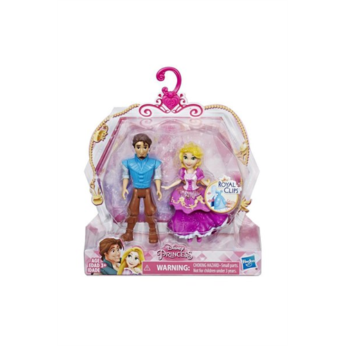 Hasbro Disney Princess Rapunzel And Eugene Collectible Dolls With One-Clip Outfit