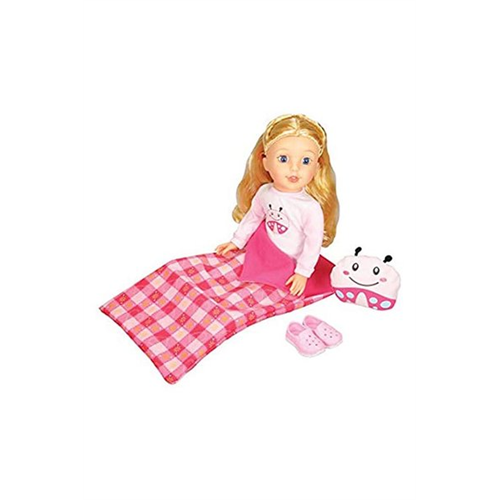 Lotus Soft Bodied Girl Doll Brinley Sleepover Set, 15/38cm