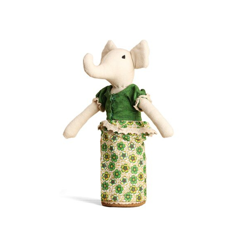 Luv SL Elephant Girl With Reddai and Hetta Soft Toy