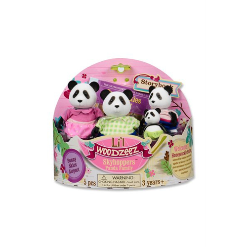 Toy Store Li'L Woodzeez Panda Family