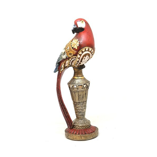 Odel Ornament Parrot On Stand