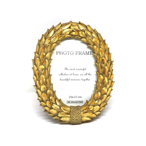 Odel Photo Frame Polyresin Gold 10x15cm assorted