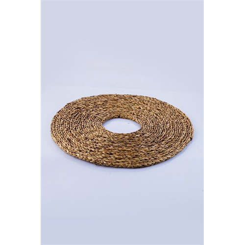 Odel Table Mat Reed Round Natural 15"D Inner 4"D