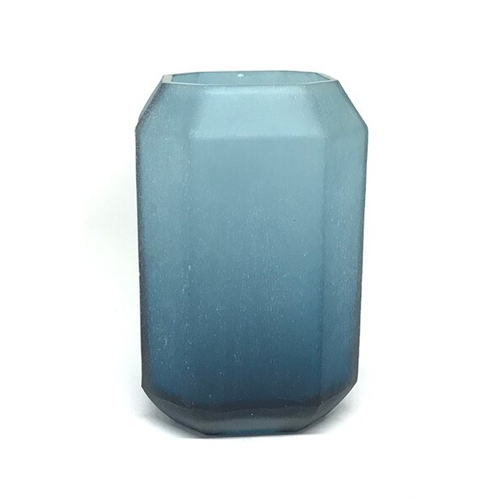 Odel Vase Coloured Glass Blue