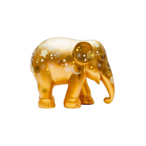 Elephant Parade Gold Sparkling Celebration 10cm Elephant Ornament