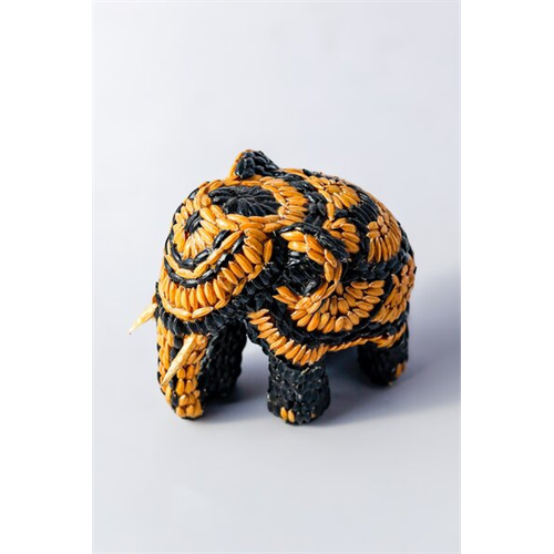 Luv Sl Ornament Elephant Covered In Paddy