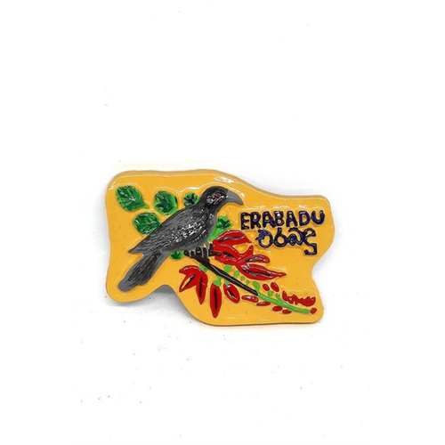 Luv SL Yellow Erabadu Fridge Magnet