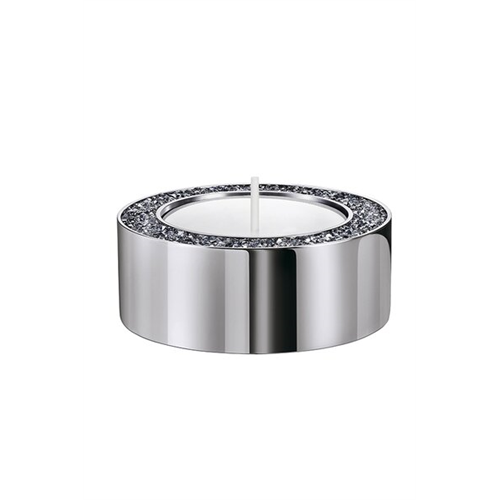 Swarovski Minera Tea Light Holder, Small, Silver Tone