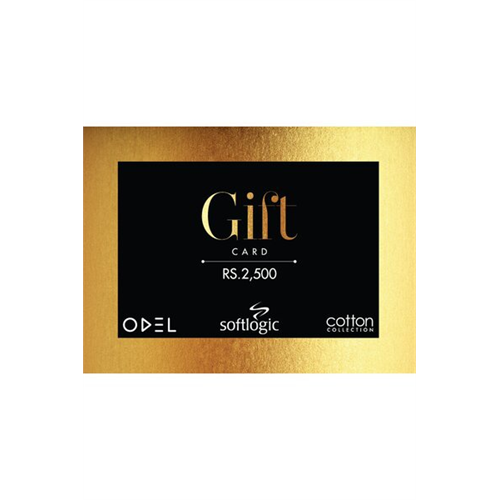 Branded All-Store Rs. 2500 Gift Card