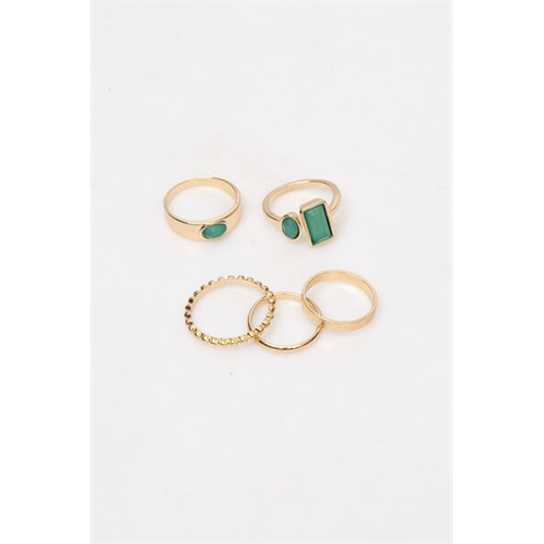 Backstage Gold Set Of Rings