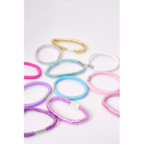 Backstage Multi Colored Gliitery Hair Bands Set