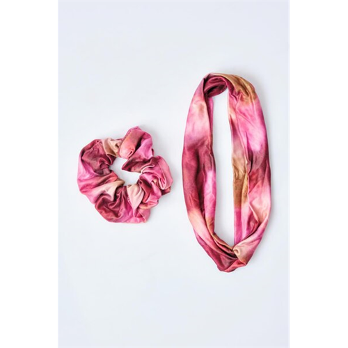 Backstage Rose Tie Dye Hair Accessories Set