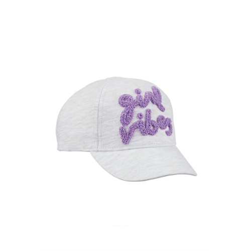 Mothercare Girls Grey Colour Vibes Cap