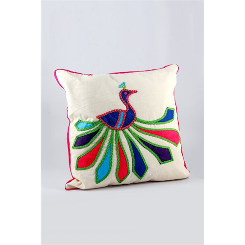 Luv Sl Cushion Cover Peacock