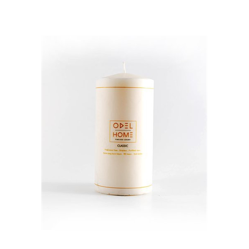 Odel White Classic 3X6 Candle