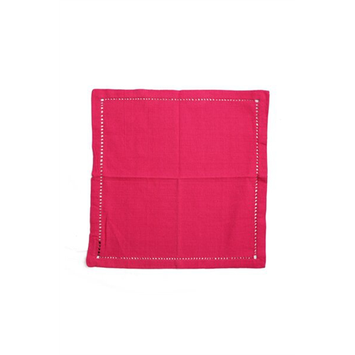 Odel Serviette Linen Handloom Hot Pink 18